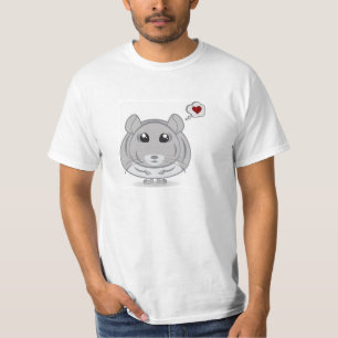 T-shirt do amor da bolha do pensamento da