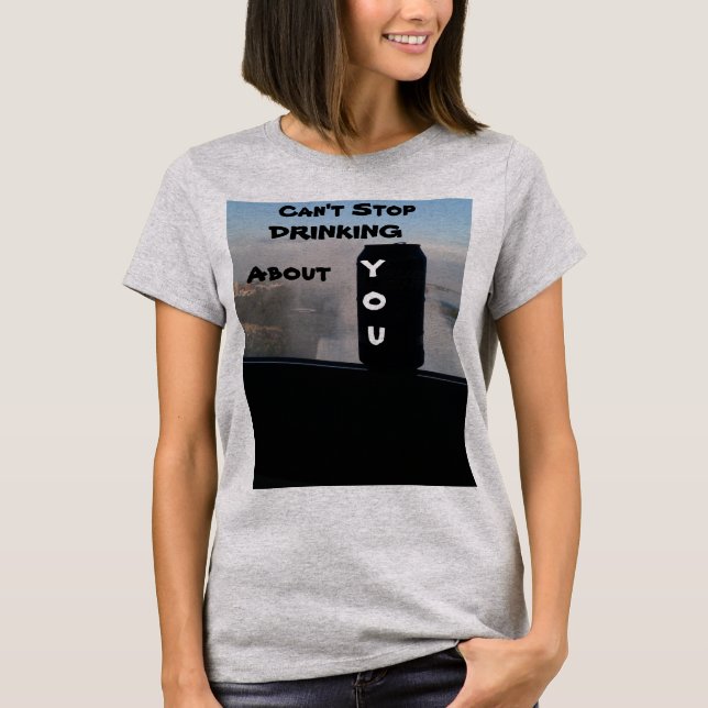 t-shirt do amor da cerveja (Frente)