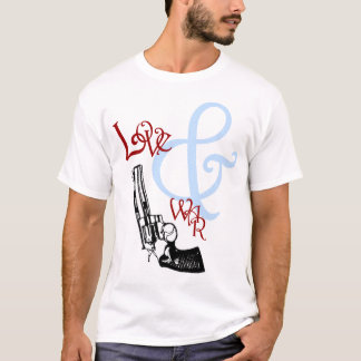 T-shirt do amor & da guerra