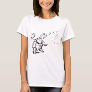 T-shirt do amor da tartaruga