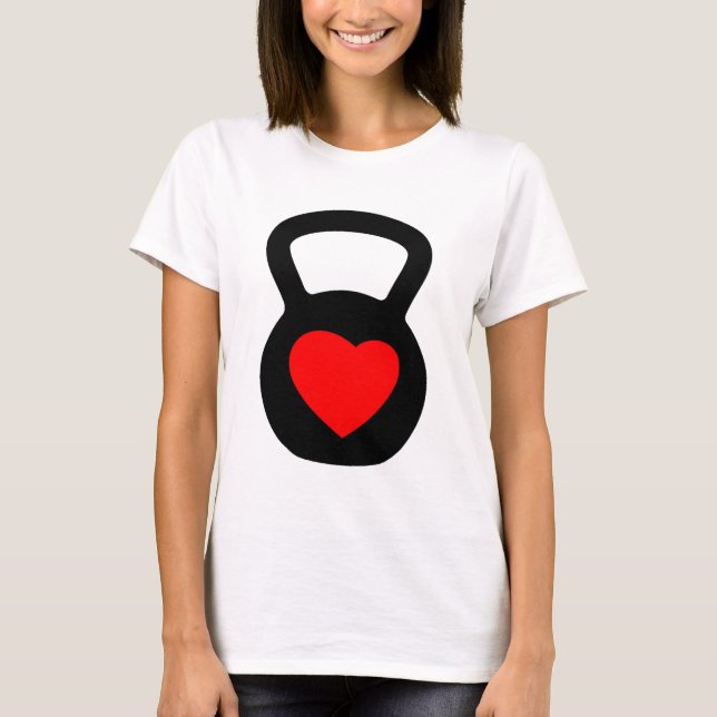 T-SHIRT DO AMOR DE KETTLE-BELL (Frente)