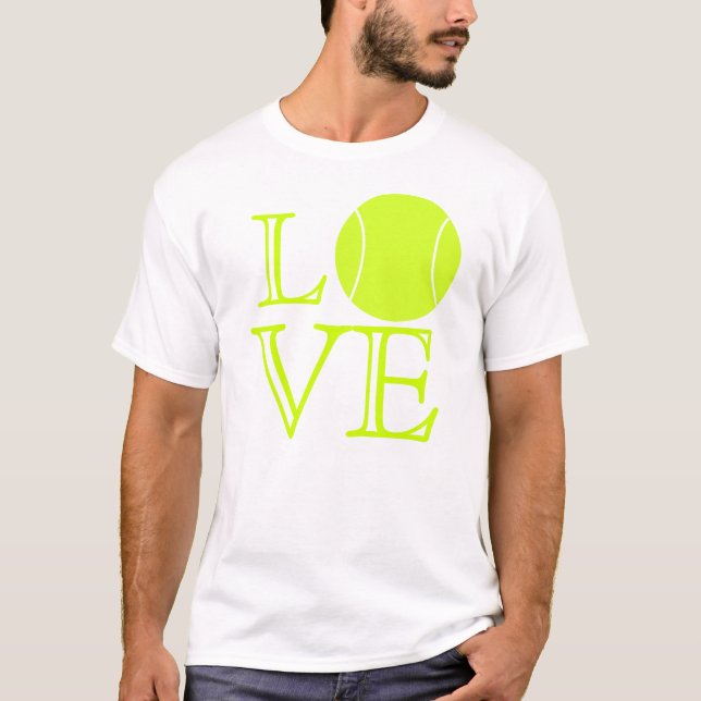 T-shirt do amor do tênis (Frente)