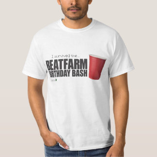 T-shirt do aniversário de Beatfarm