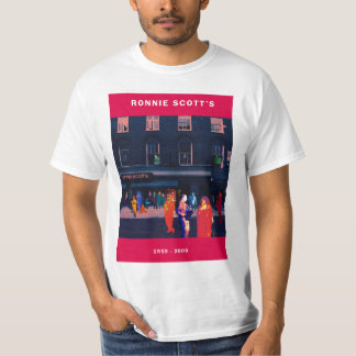 T-shirt do aniversário de Ronnie Scott 50th