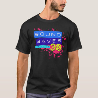 T-shirt do aniversário de Soundwaves 30o