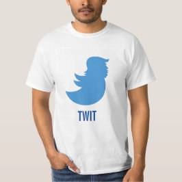 T-shirt do Anti-Trunfo: Donald Trump "TWIT "