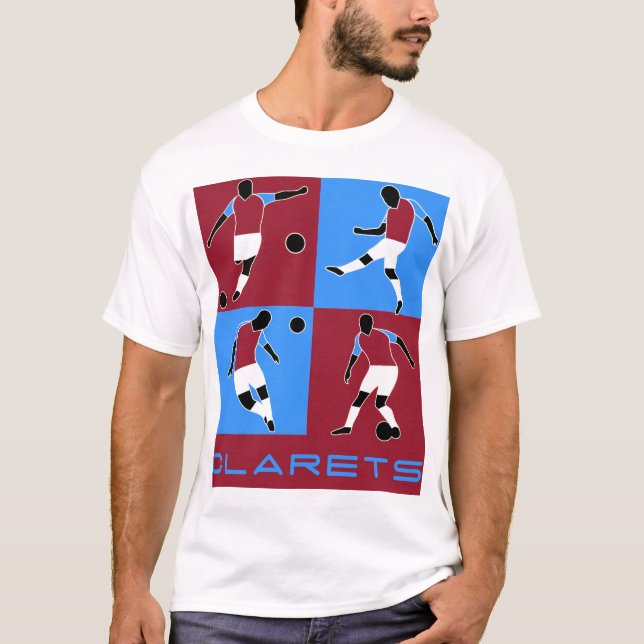 T-shirt do apelido de Burnley (Frente)