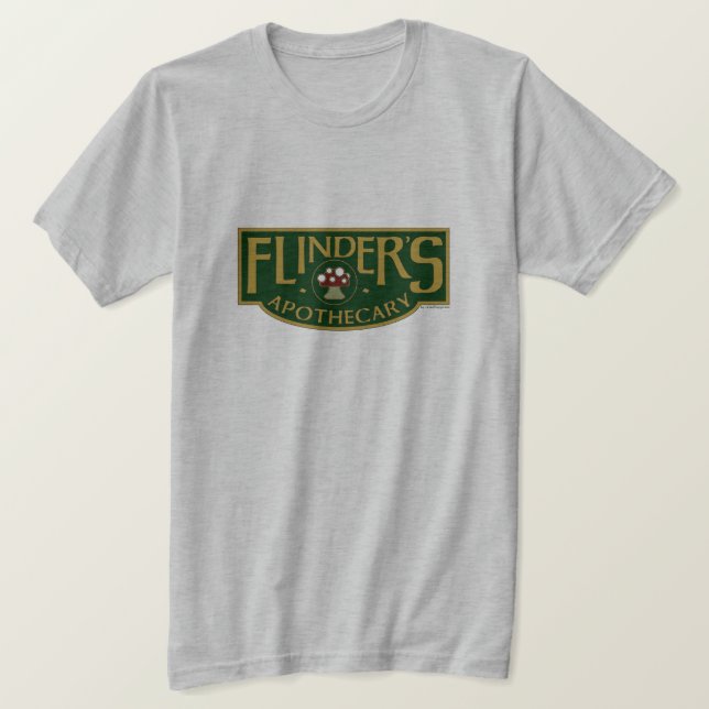 T-shirt do Apothecary de Flinder (Frente do Design)