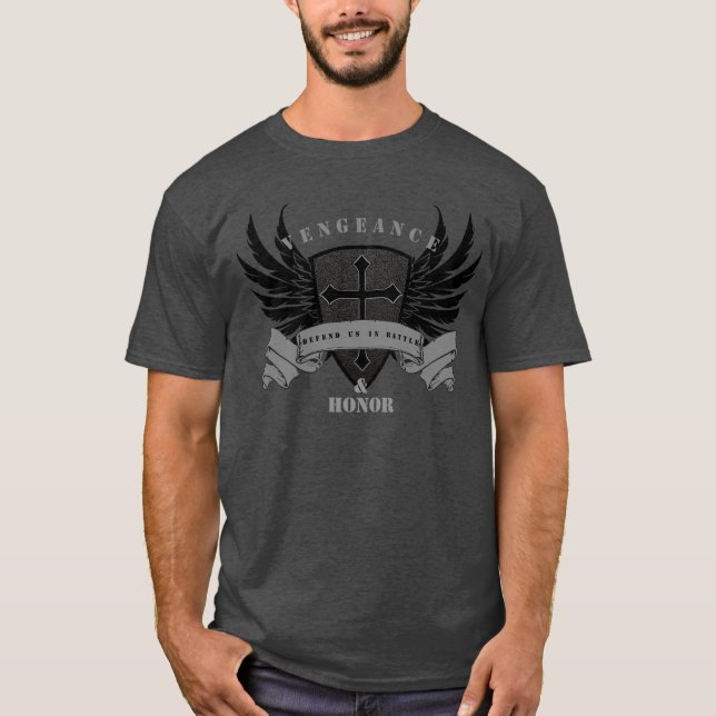 T-shirt do arcanjo de St Michael (Frente)