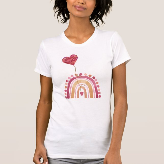 T-Shirt do Arco-Íris (Frente)