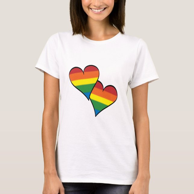 T-Shirt do Arco-Íris (Frente)