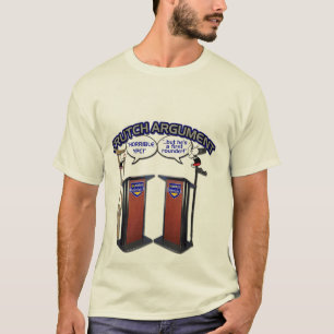 T-shirt do argumento da muleta
