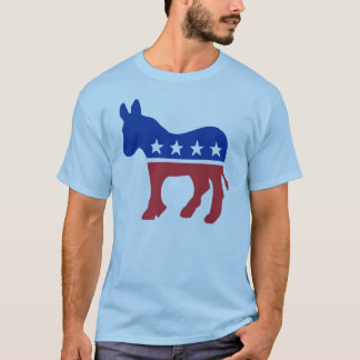 T-shirt do asno de Democrata