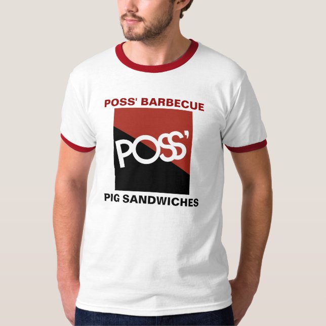 T-shirt do assado de Poss (Frente)