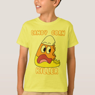T-shirt do assassino do milho de doces
