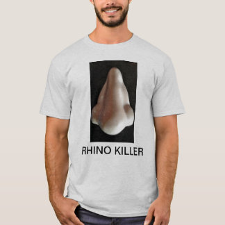 T-SHIRT DO ASSASSINO DO RINOCERONTE