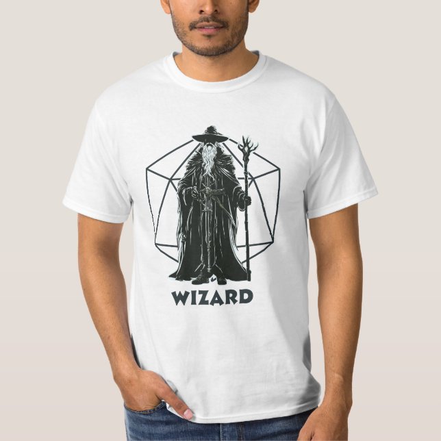 T-shirt do Assistente Dungeons and Dragon (Frente)
