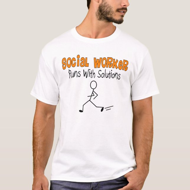 T-shirt do assistente social (Frente)