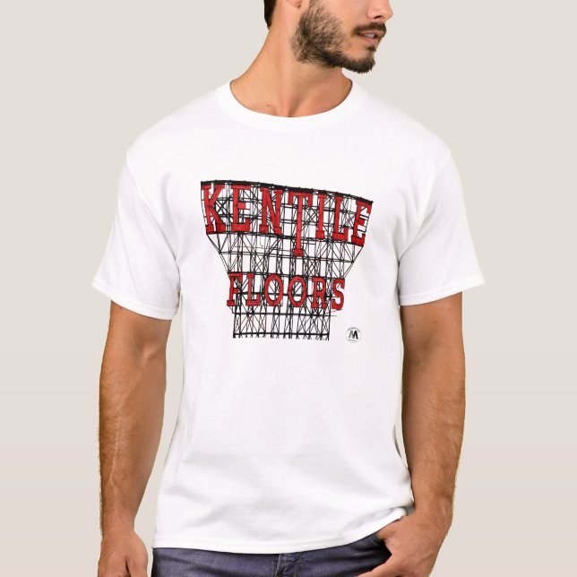 T-shirt do assoalho do Kentile dos homens (Frente)