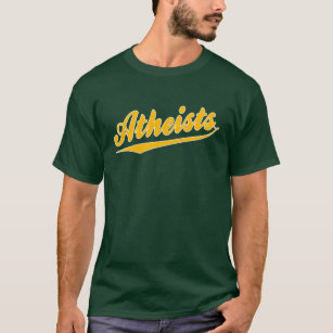 T-shirt do ateu da equipe do estilo do basebol