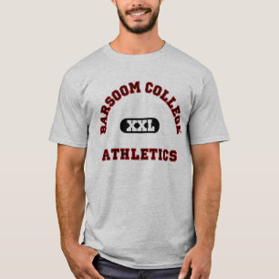 T-shirt do atletismo da faculdade de Barsoom