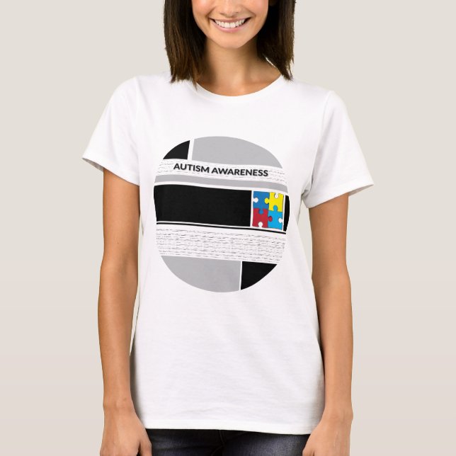 T-shirt do autismo (Frente)