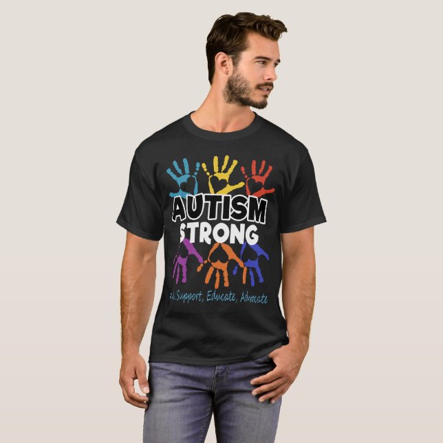 t-shirt do autismo (Frente Completa)