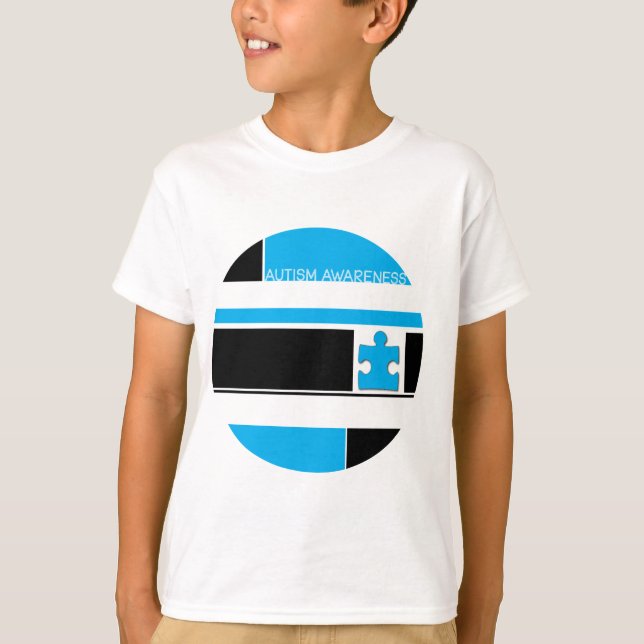 T-shirt do autismo da juventude (Frente)