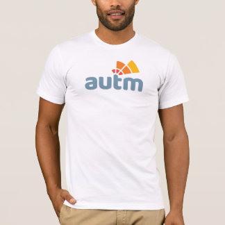 T-shirt do AUTM dos homens - branco