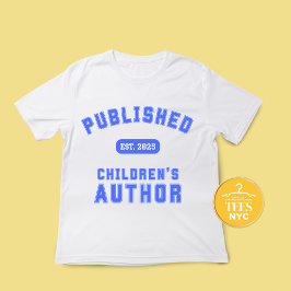T-shirt do autor do livro infantil publicado
