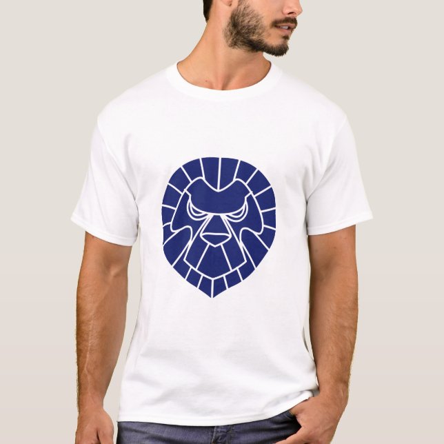 T-shirt do azul das karmas de Jackie (Frente)