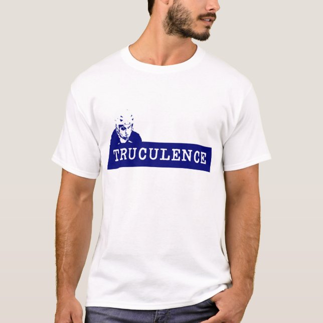 T-shirt do azul do Truculence (Frente)
