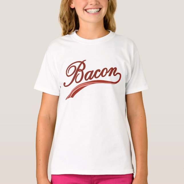 T-shirt do bacon (Frente)