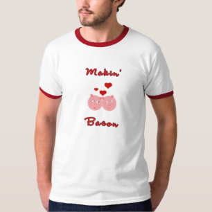 T-shirt do bacon de Makin