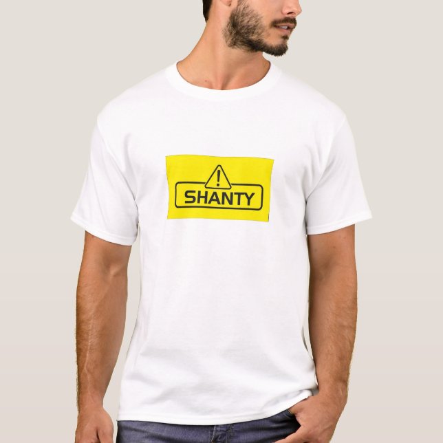 T-shirt do bairro degradado (Frente)