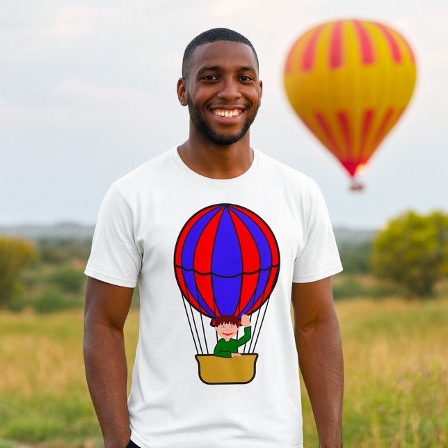 T-Shirt do Balão de Ar Quente (Criador carregado)