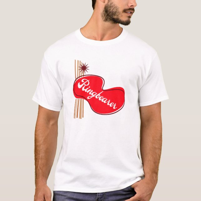 T-shirt do barbeador do anel (Frente)