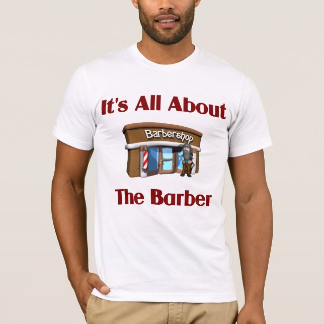 T-shirt do barbeiro (Frente)