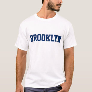 T-SHIRT DO BASIC DOS HOMENS DE BROOKLYN 42