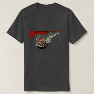T-shirt do basquetebol da abanada