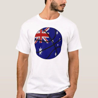 T-shirt do basquetebol de Austrália