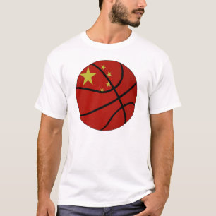T-shirt do basquetebol de China
