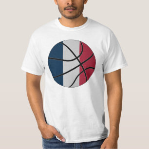 T-shirt do basquetebol de France