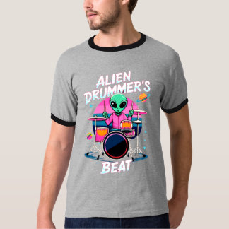 T-shirt do batedor de alienígenas - Gráfico da Ali
