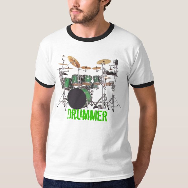 T-shirt do baterista (Frente)