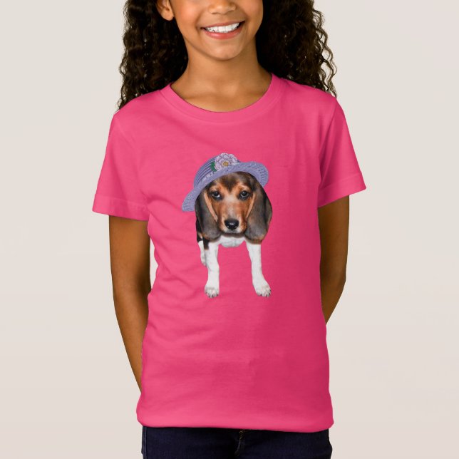 T-Shirt do Beagle da páscoa (Frente)