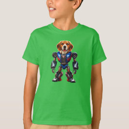 T-Shirt do Beagle Robot Kid