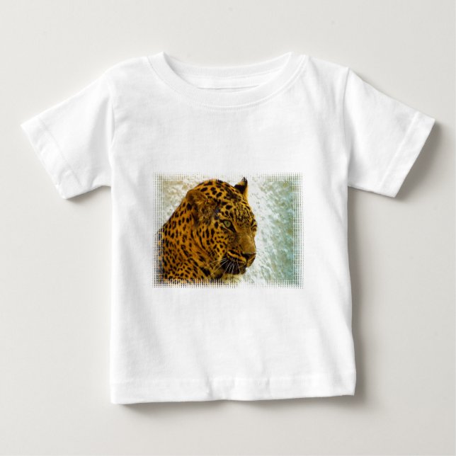 T-shirt do bebê da chita (Frente)