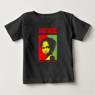 T-shirt do bebê da criança de IRIE KIDZ® "Rasta"
