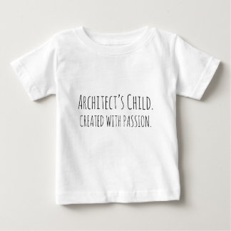 T-shirt do bebê da CRIANÇA | do ARQUITETO!